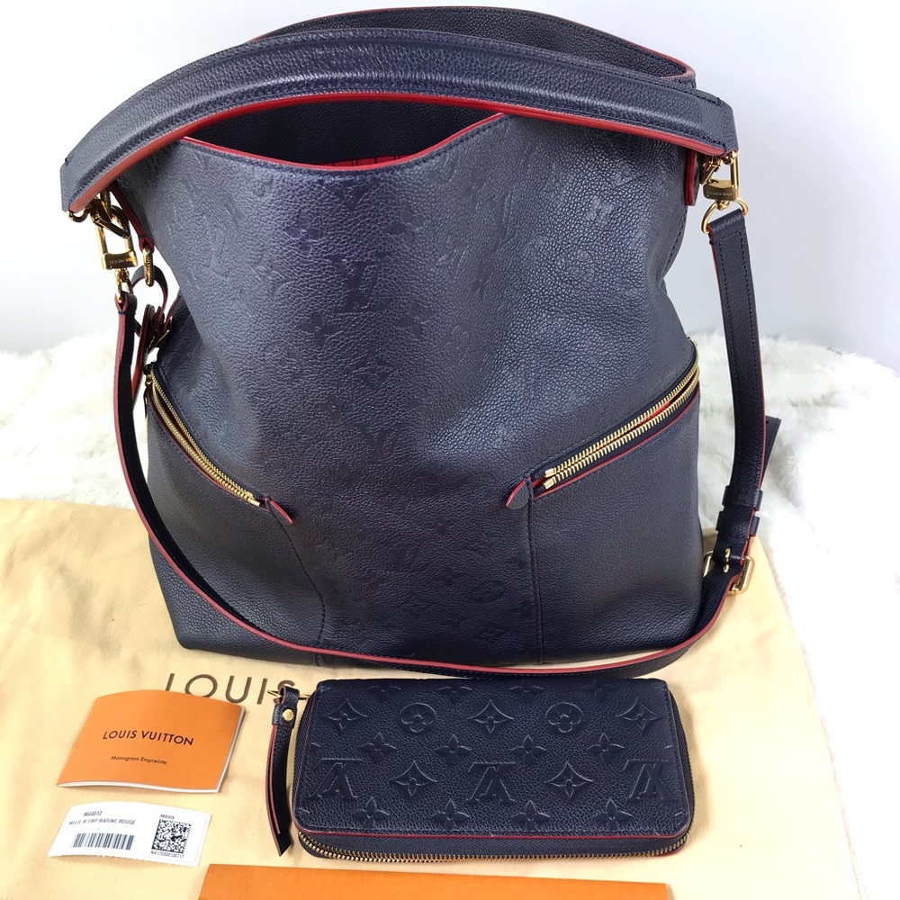❤️DISCONTINUED ❤️HOBO BAG ZIPPY WALLET LOUIS VUITTON W/ RECEIPT